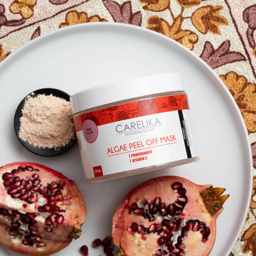 CARELIKA Algae Peel Off Mask Pomegranate 200gr