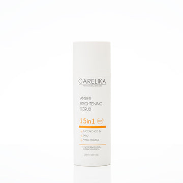 CARELIKA Amber Brightening Scrub 15in1 (with Succinic Acid  2%) 150ml